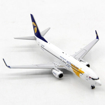 1:400 Panda MONGOLIAN AIRLINES BOEING 737-800 Passenger Airplane Diecast Model