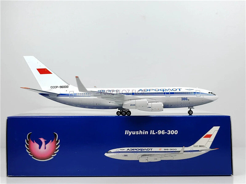 Phoenix AEROFLOT for llyushin IL-96-300 CCCP-96000 1:400 plane Pre-built Model