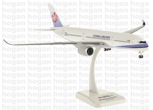 1:200 34CM Hogan CHINA AIRLINES AIRBUS A350-900 Aircraft ABS Plastic Plane Model