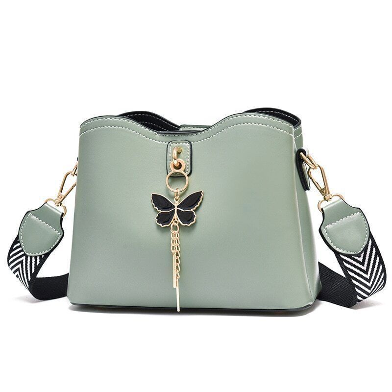 Women Handbag Butterfly PU Leather Bags Ladies Crossbody Tote Shoulder Bag