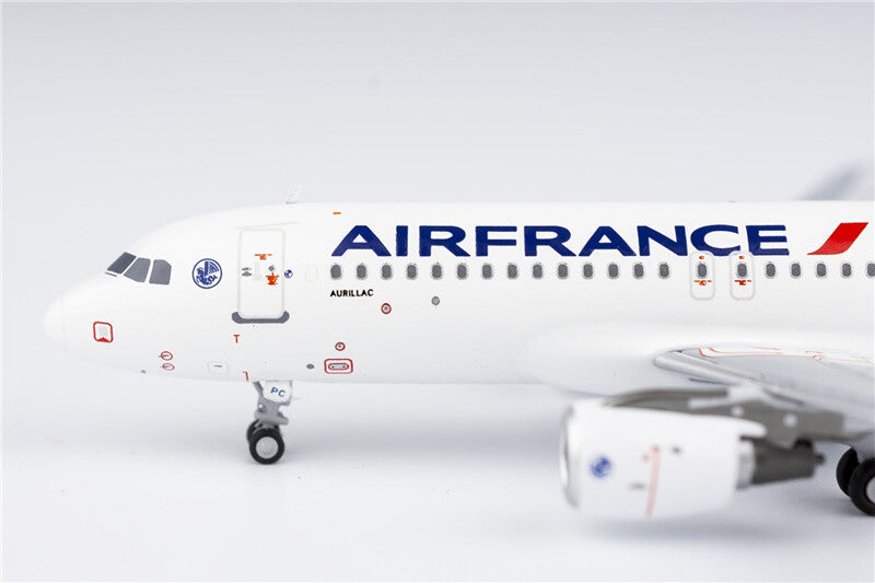 NG Model Air France for Airbus A320-200 F-HEPC 1:400 Aircraft Pre-built Model