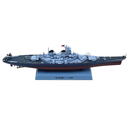 NEW 1/1000 Scale World War II USS Missouri BB63 Battleship Alloy Ship Model