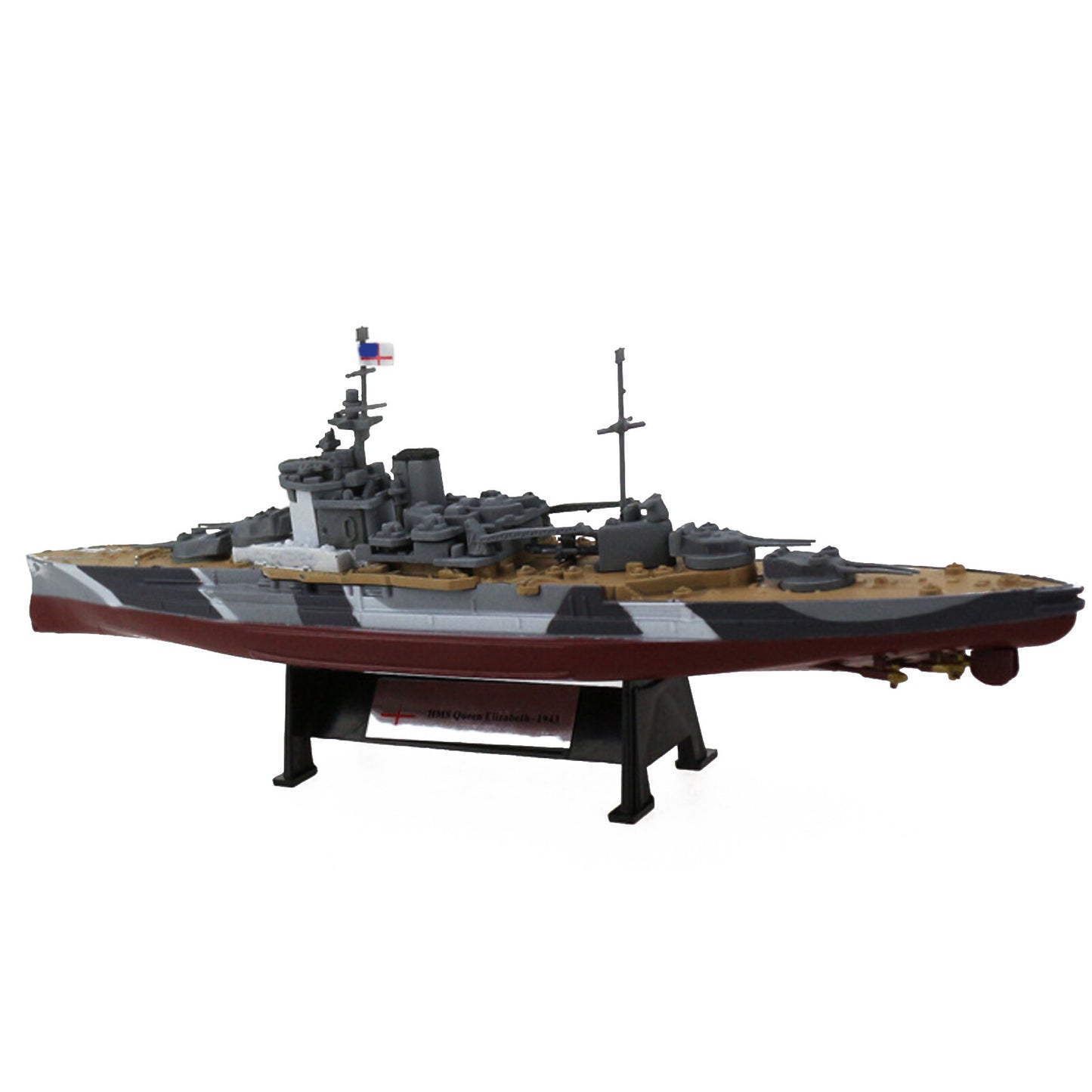 1/1000 WWII UK HMS Queen Elizabeth Battleship Model Simulation Ship Model b