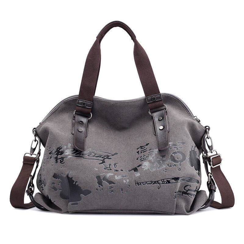 Handbag Crossbody Bag Large Canvas Tote Bag Messenger Shoulder Purse 49*12*35CM