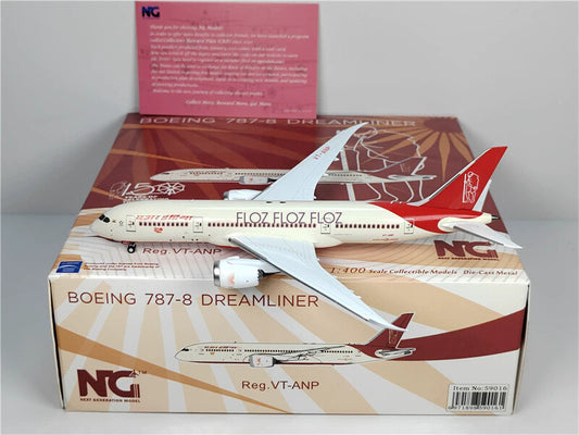 NG Models AIR INDIA for Boeing B787-8 DREAMLINER VT-ANP 1:400 Aircraft Pre-built