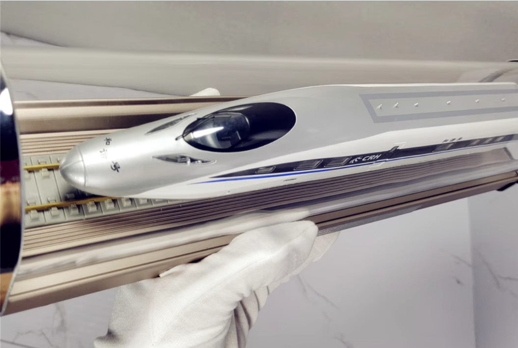 1:87 HEXIE CRH380A NEW GENERATION HIGH SPEED EMU Passenger Car Diecast Model