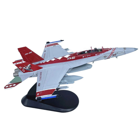 1 x US Navy F/A-18 Super Hornet Strike Fighter VFA-102 Diamondbacks Model