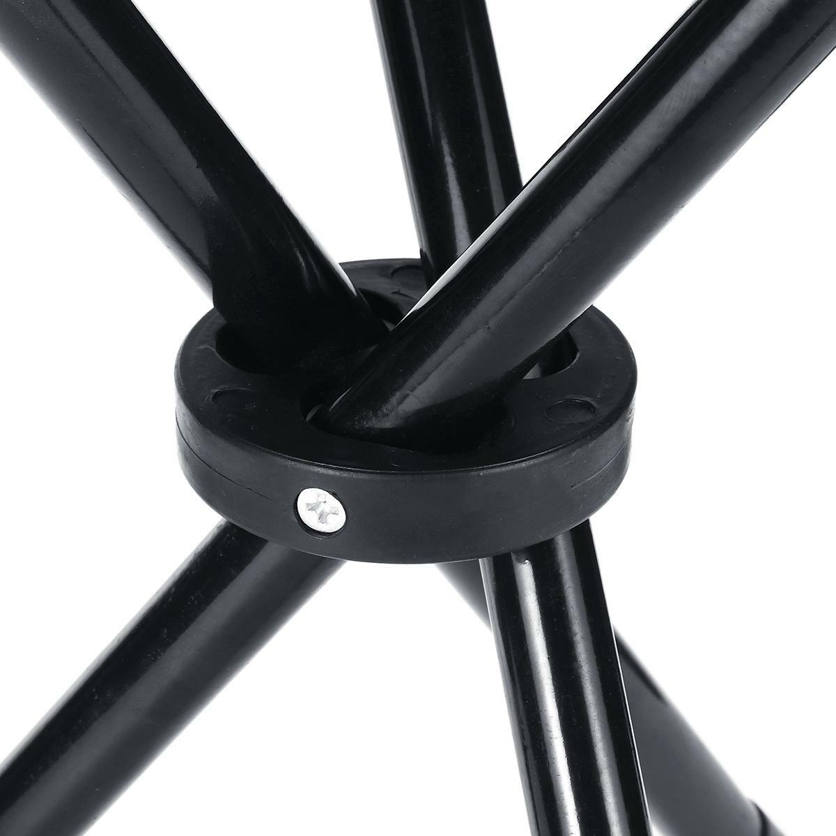 New Metal Foldable Drum Stand Triangle Bracket Stand Black Handpan Shelf
