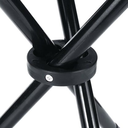 New Metal Foldable Drum Stand Triangle Bracket Stand Black Handpan Shelf