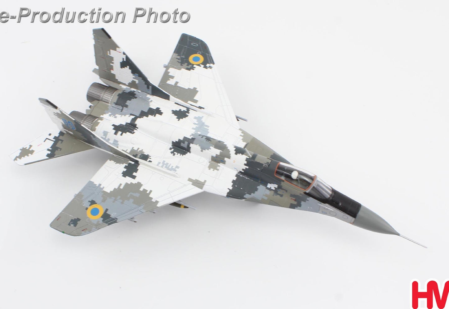 1:72 HM Mikoyan MiG-29MU1 Fulcrum-C ,Ukrainian Air Force Fighter Diecast Model