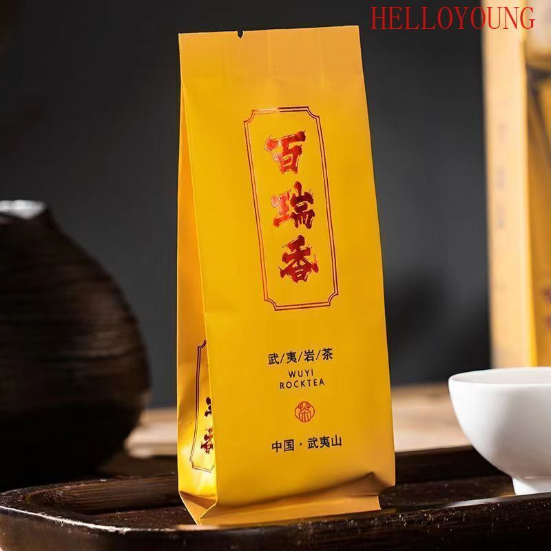 249.8g Wuyi Rock Tea Chinese Organic Black Tea Bairuixiang Oolong Tea Loose Leaf