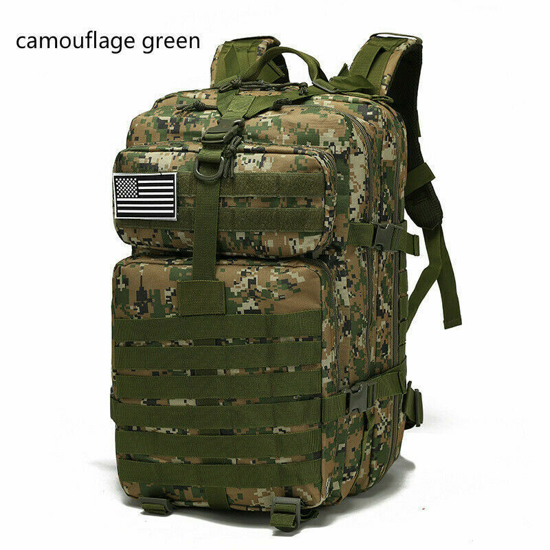 Nylon Fishing Hunting Bag Backpack Military Rucksacks Tactical Sports Camping