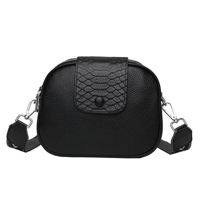 Crossbody Handbags Genuine Leather Shell Vintage Shoulder Sling Purse 20*16*8 CM