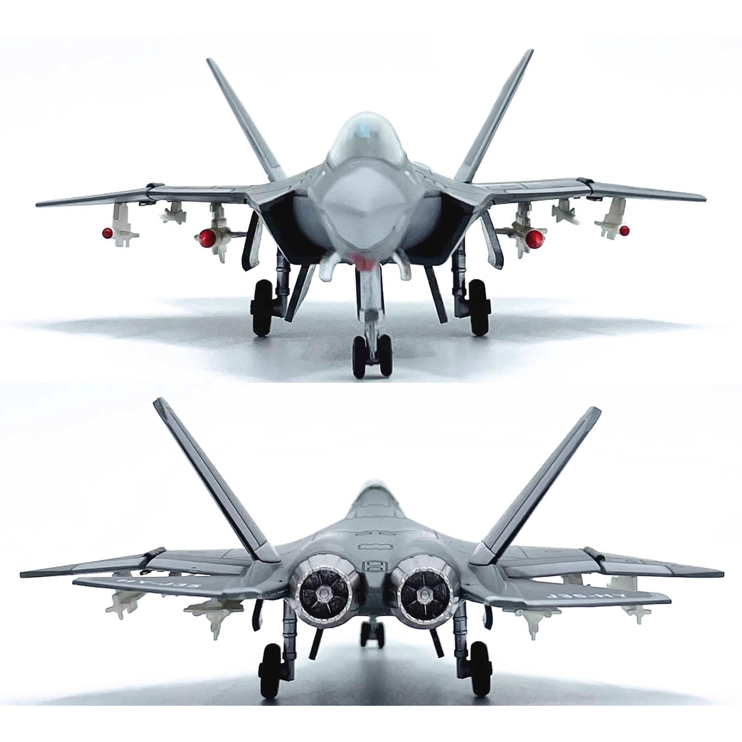 6.9in 1/100 China Air Force J-35 Fighter Finished Alloy Model Perfect Toy Gifts