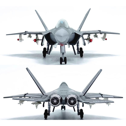 6.9in 1/100 China Air Force J-35 Fighter Finished Alloy Model Perfect Toy Gifts