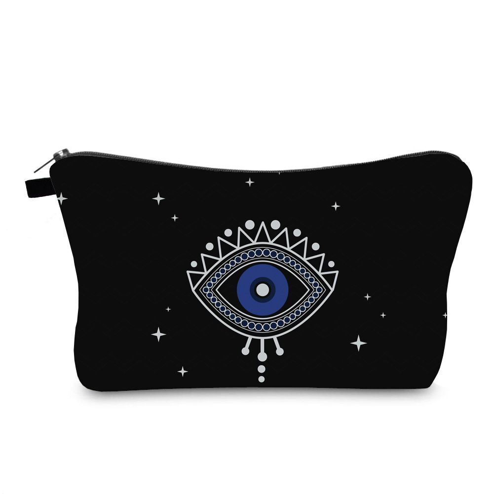 Cosmetic Bag Printed Traveling Storage Bags Clutch Washing Bag Makeup Organizer