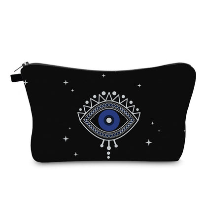 Cosmetic Bag Printed Traveling Storage Bags Clutch Washing Bag Makeup Organizer