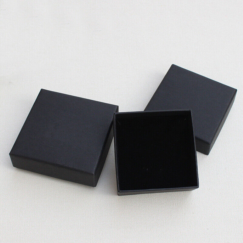 Fashion Ring Necklace Earring Bracelet Paper Bag Wedding Simple Jewelry Gift Box