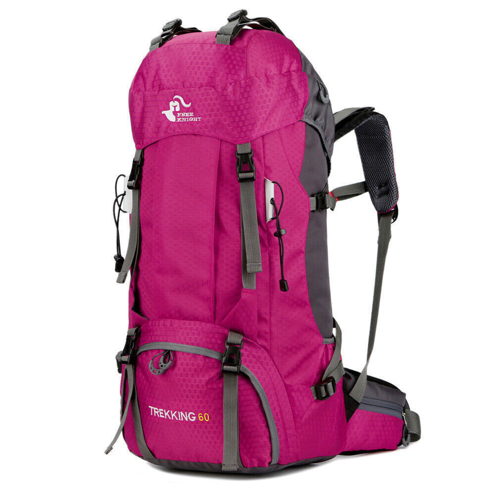60L Backpack Camping Climbing Bag Hiking Backpacks Molle Sport Bag