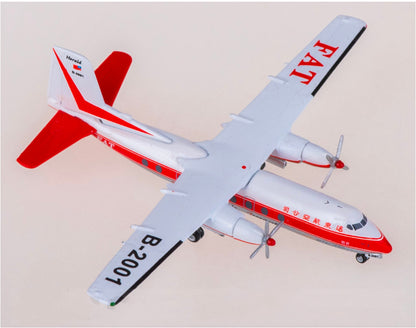 1:400 Yu ModeL FAT Handley Page HPR 7 Passenger Airplane Diecast Model