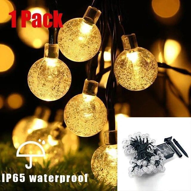 100led Solar Power String Fairy Lights Garden Outdoor Party Christmas Lamp Decor