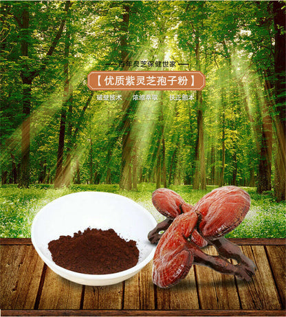 500g Chinese Spore Powder Wild Reishi Ganoderma Lucidum Tea Powder Herbal Tea