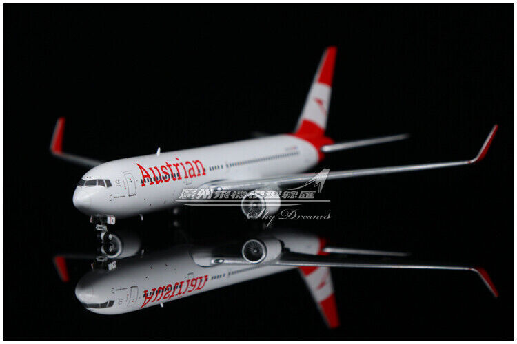 1:400 JC Wings Austrian BOEING 767-300ER Passenger Airplane Diecast Plane Model