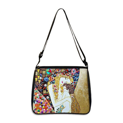 Famous Paintings Handbag Women Shoulder Bags Shopping Bag Canvas Pouch Zipper
