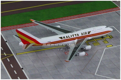 1:400 JC Wings KALITTA AIR BOEING 747-400BCF Freighter Diecast Airplane Model