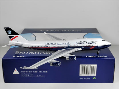 1:400 Phoenix BRITISH AIRWAYS BOEING B747-400 Airplane Diecast Aircraft Model