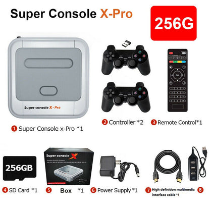 Portable Game Console for PS1/PSP,wireless controllers,mini 4K HD TV video game