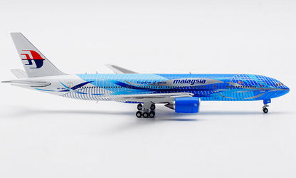 1:400 JC Wings Malaysia Airlines BOEING 777-200ER Passenger Plane Diecast Model