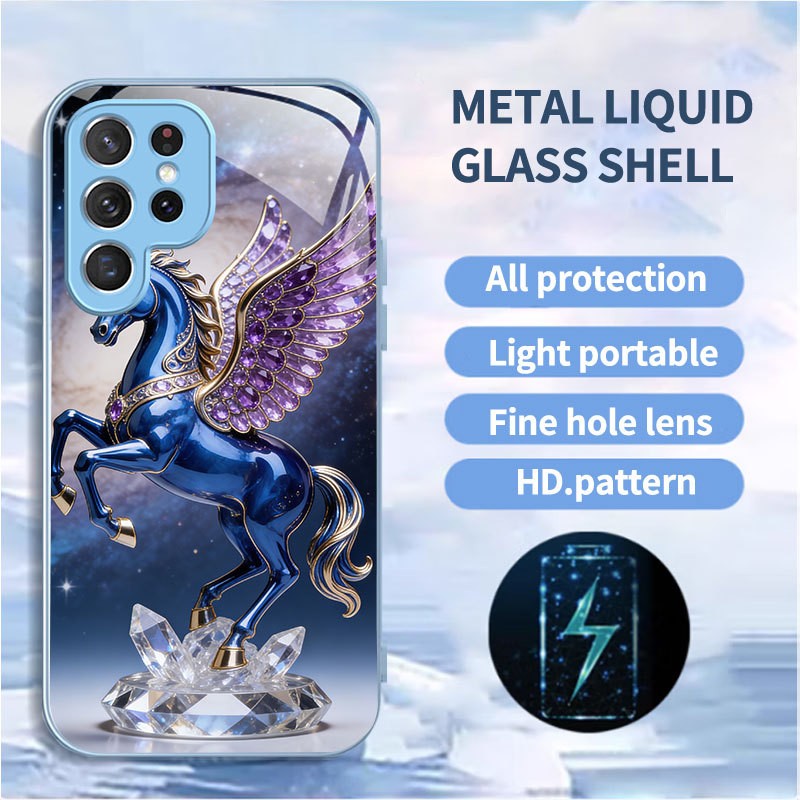 For Galaxy S 26Ultra Phone Case A17 S25/S24 Impact-Resistant Painted Phone Case