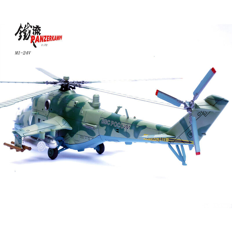 1:72 Panzerkampf Mi-24V Sudden attack on Kyiv 2022 Helicopter Diecast Model