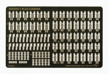 Five Star FS350071 1/350 PLAN Ladders