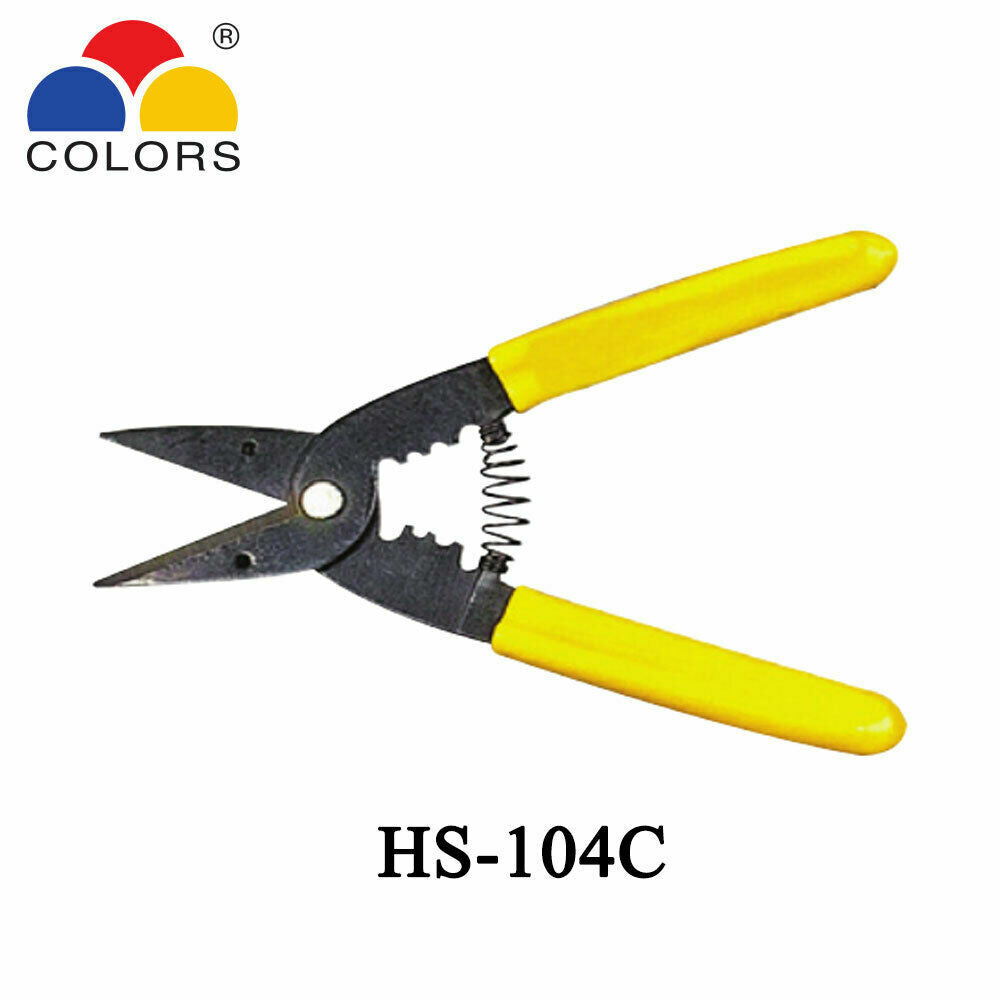 IWISS HS-104C Wire Stripping Pliers Cutting Wires Crimping Terminal Hand Tools