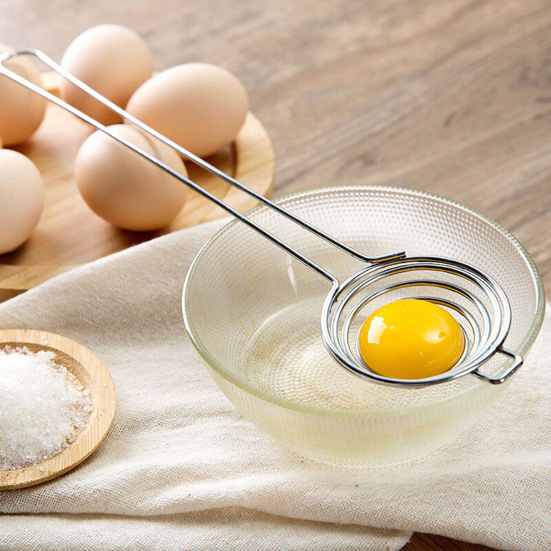 Stainless Steel Egg Separator Dishwasher Safe - Yolk Remover / Extractor