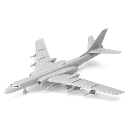 China H-6k Bomber 1:144 Unassembled 4D Military Model Plane Ornaments DIY Model