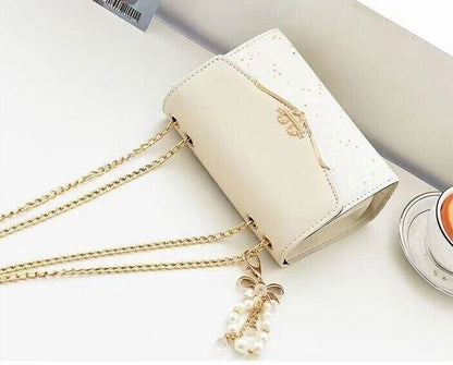 Women PU Leather Designer Crossbody Bags Fashion Shoulder Female Retro Chain Bag