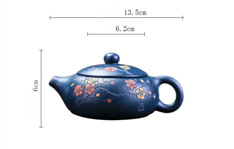 160ml China Yixing Teapot Handmade Purple Clay Kung Fu Tea Set Kettle Xishi Pot