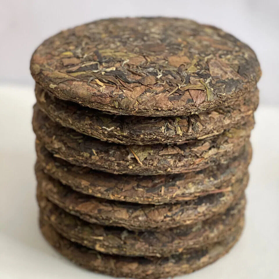 high mountain white tea, aged Fuding white tea, 350g/tablet (two pieces)