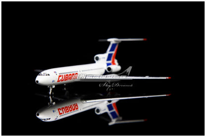 1:400 Phoenix CUBANA Tupolev TU-154B2 Passenger Airplane Diecast Aircraft Model