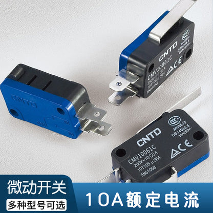 20pcs CNTD Limit Switch CMV10 Micro Button Long Handle Open Limit Sensor Roller