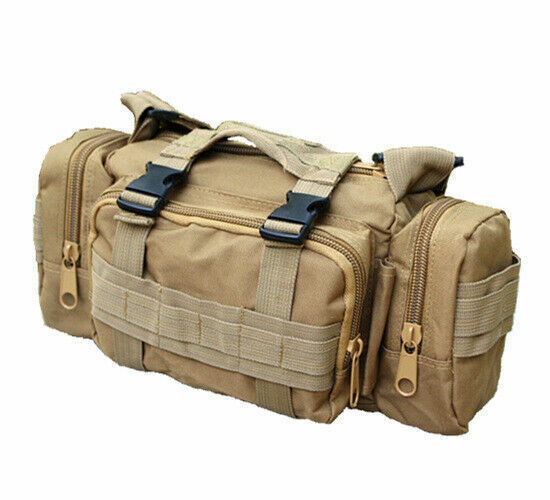 Outdoor Military Tactical Backpack Pack Waist Bag Camping Hiking Pouch Bag