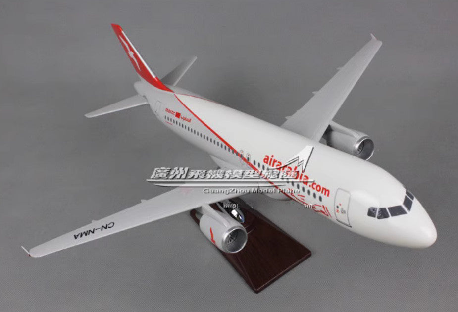 47CM Air Arabia AIRBUS A320 CN-NMA Passenger Airplane Resin Aircraft Plane Model