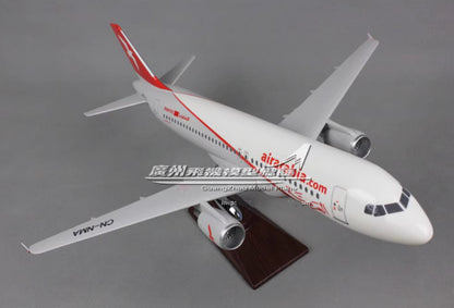 47CM Air Arabia AIRBUS A320 CN-NMA Passenger Airplane Resin Aircraft Plane Model