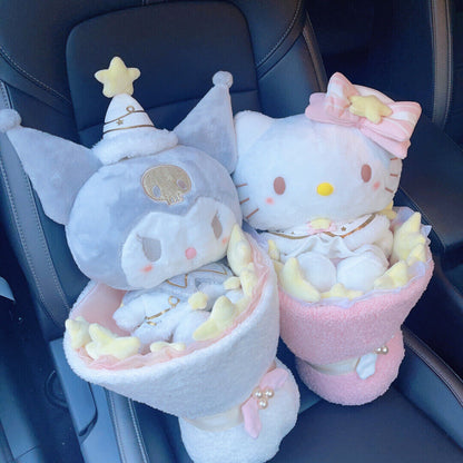 Hellokitty Bouquet Doll Kuromi Graduation/birthday/valentine's Day Gift