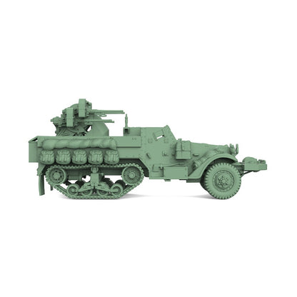SS552 1/200/350/700 Military Model Kit US M16 Multiple Gun Motor Carriage