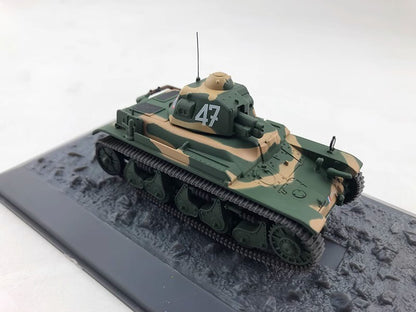 1:43 French Renault R35 Light Alloy Tank Finished Ornament Model Collection