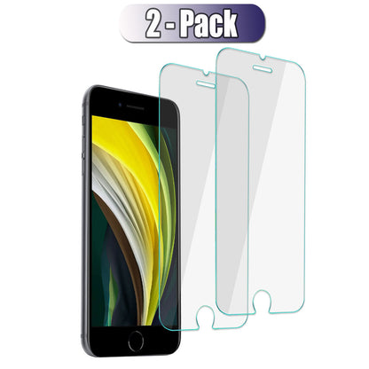 For Apple iPhone SE (2020)/SE2/SE 2nd Gen Tempered Glass Clear Screen Protector